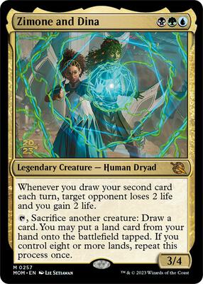 Zimone and Dina #257 – Prerelease Cards (Mythic)