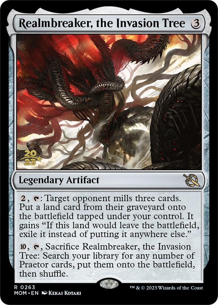 Realmbreaker, the Invasion Tree #263s — March of the Machine Promos