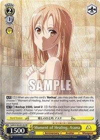 Moment of Healing, Asuna (SR) - Sword Art Online Animation 10th Anniversary
