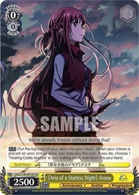 "Aria of a Starless Night" Asuna (SR) - Sword Art Online Animation 10th Anniversary
