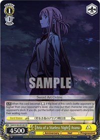 [Aria of a Starless Night] Asuna (SR) - Sword Art Online Animation 10th Anniversary