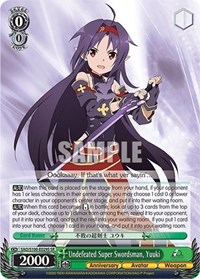 Undefeated Super Swordsman, Yuuki (SR) - Sword Art Online Animation 10th Anniversary