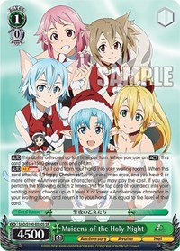 Maidens of the Holy Night (SR) - Sword Art Online Animation 10th Anniversary