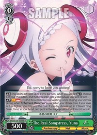 The Real Songstress, Yuna (SR) - Sword Art Online Animation 10th Anniversary