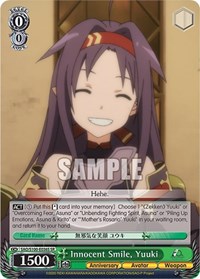 Innocent Smile, Yuuki (SR) - Sword Art Online Animation 10th Anniversary