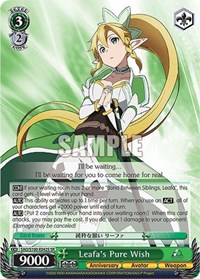 Leafa's Pure Wish (SR) - Sword Art Online Animation 10th Anniversary