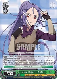 Deep Regrets, Mito (SR) - Sword Art Online Animation 10th Anniversary