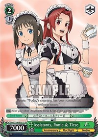Assistants, Ronie & Tiese (SR) - Sword Art Online Animation 10th Anniversary