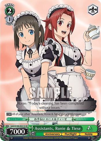 Assistants, Ronie & Tiese (SR)