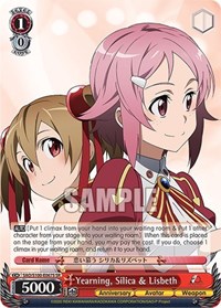 Yearning, Silica & Lisbeth (SR) - Sword Art Online Animation 10th Anniversary