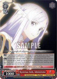 Mysterious Smile, Administrator (SR) - Sword Art Online Animation 10th Anniversary