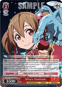 Silica's Gratitude (SR) - Sword Art Online Animation 10th Anniversary