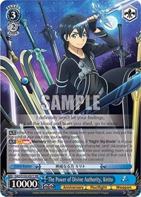 The Power of Divine Authority, Kirito - Sword Art Online Animation 10th Anniversary