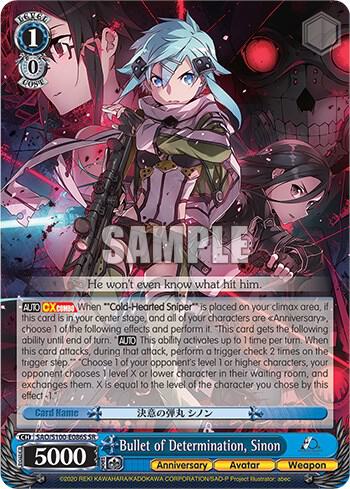 Bullet of Determination, Sinon (SR)