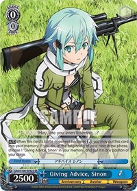 Giving Advice, Sinon (SR) - Sword Art Online Animation 10th Anniversary