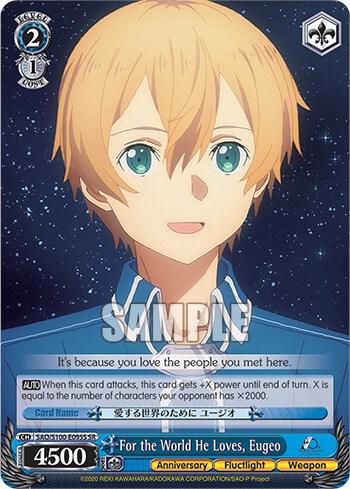 For the World He Loves, Eugeo (SR)