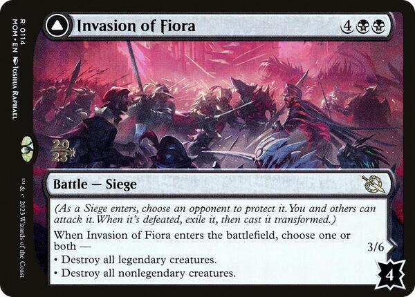 Invasion of Fiora - Prerelease Cards - Magic: The Gathering