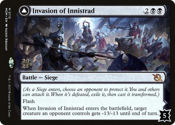 innistrad cards mtg Invasion of Innistrad - Prerelease Cards - Magic: The Gathering