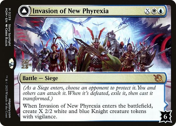 mtg new phyrexia cards 1 (0ne) Pack of Magic the Gathering: Booster Pack (15 Cards/Pack) : Toys & Games Near Mint? Soul of New Phyrexia [The