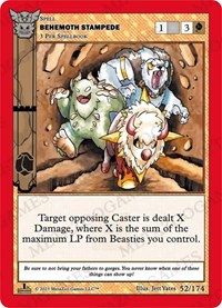 Behemoth Stampede