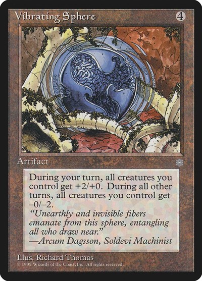 Vibrating Sphere (Ice Age)
