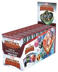 Marvel Secret Wars Draft Pack Countertop Display from Marvel Secret Wars Pokemon card image
