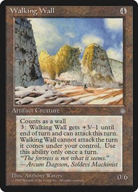 Walking Wall - Ice Age - Magic: The Gathering card