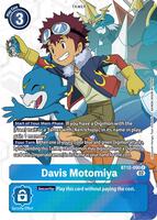 Davis Motomiya (Alternate Art) - Across Time - Digimon Card