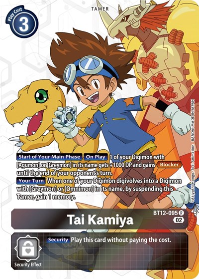 Tai Kamiya (Alternate Art) Across Time card price