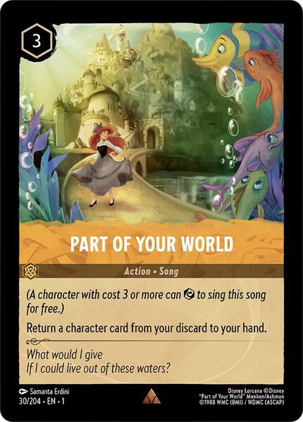 Part of Your World - The First Chapter - Disney Lorcana