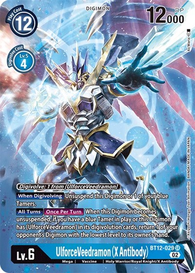 UlforceVeedramon (X Antibody) (Alternate Art) Across Time card price