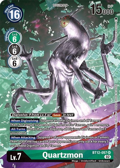 Quartzmon (Alternate Art) Across Time card price