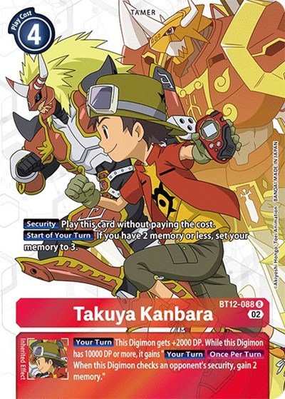Takuya Kanbara (Alternate Art) Across Time card price