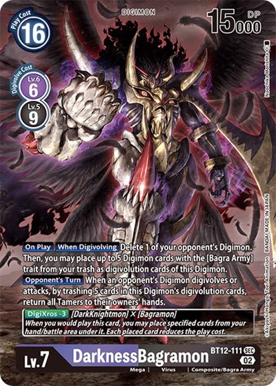 DarknessBagramon (Alternate Art) Across Time card price