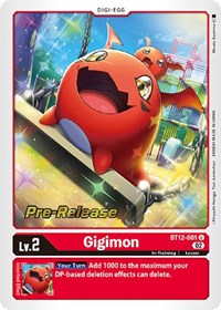Gigimon (Across Time Pre-Release Cards)