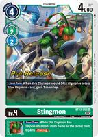 digimon pre release cards Soloogarmon [BT14-079] [Blast Ace Pre-Release Cards] place this card on top of your security stack. Ended]DOUBLE DIAMOND (BT-06) Pre-Release Tournament