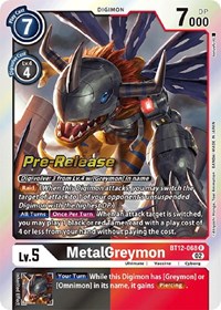 MetalGreymon (Across Time Pre-Release Cards)