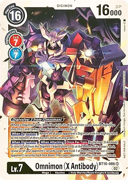 Omnimon (X Antibody) - Revision Pack Cards - Digimon Card Game