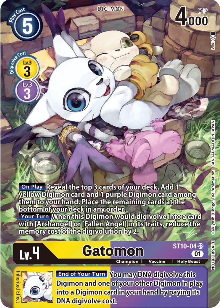 Gatomon (Official Tournament Pack Vol.9) Starter Deck 10 Parallel