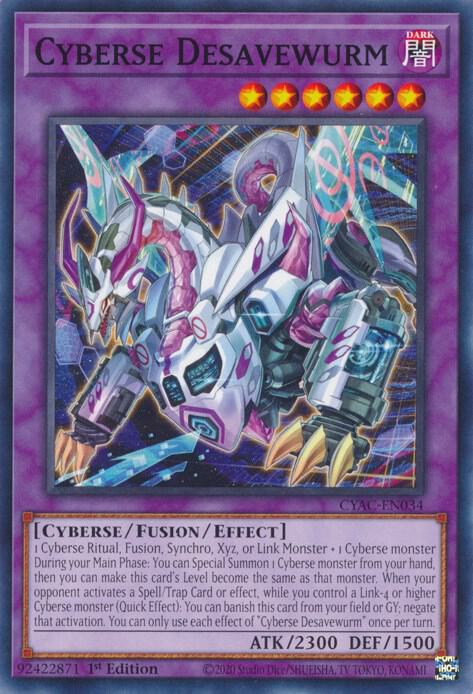 Cyberse Desavewurm - Cyberstorm Access - YuGiOh - TCGplayer.com