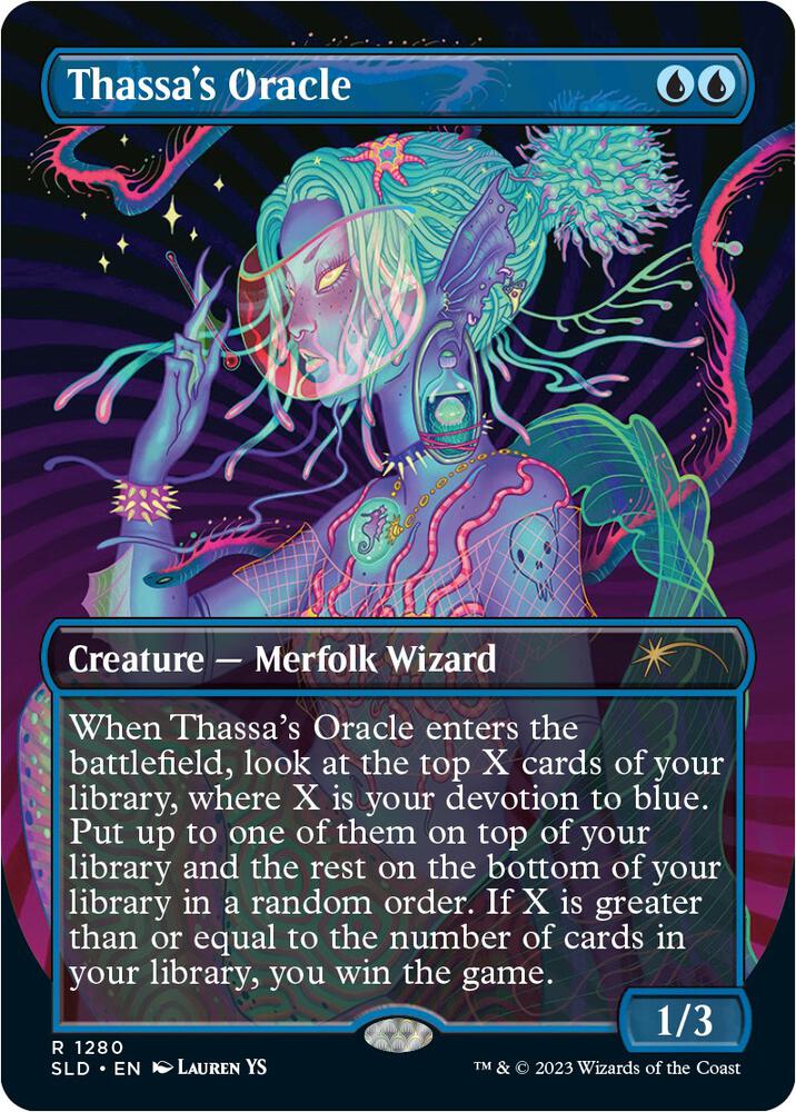 mtg タッサの神託者 Secret Lair non foil Thassa's Oracle - Secret Lair Drop Series - Magic: The