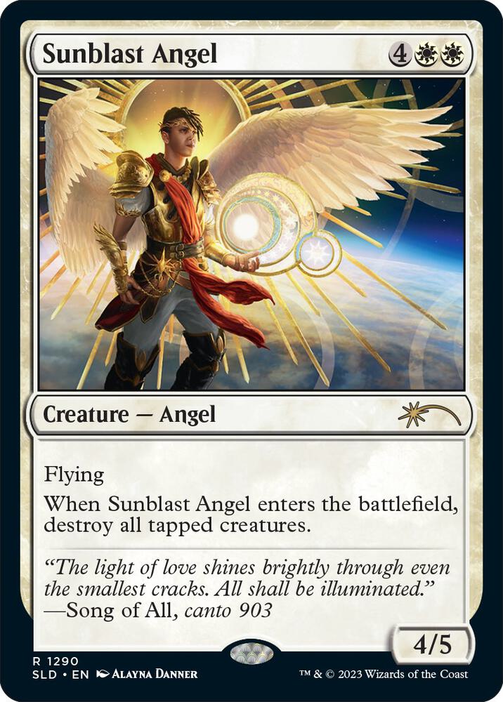 Sunblast Angel - Secret Lair Drop Series - Magic: The Gathering
