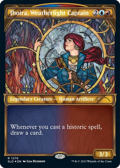 Jhoira Weatherlight Captain Halo Foil