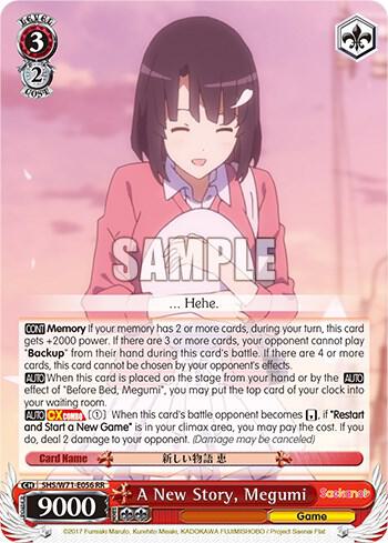 A New Story, Megumi
