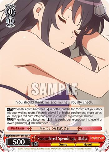 Squandered Spendings, Utaha (SR)