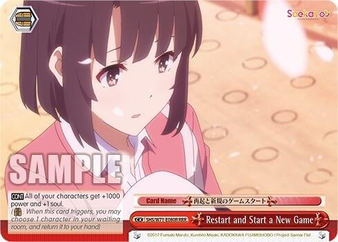 Restart and Start a New Game (RRR)