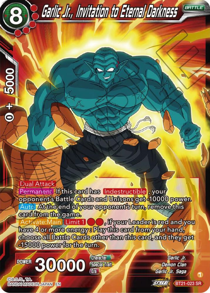 Garlic Jr., Invitation to Eternal Darkness - Wild Resurgence