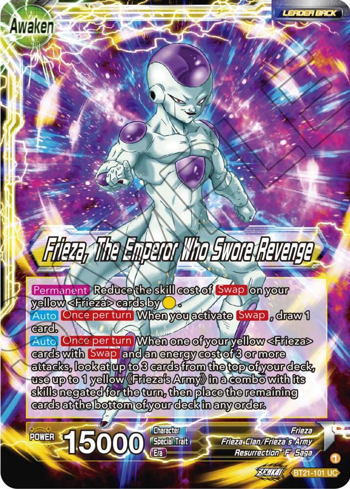 Frieza // Frieza, The Emperor Who Swore Revenge - Wild Resurgence