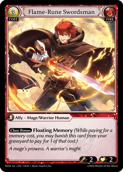 Flame-Rune Swordsman