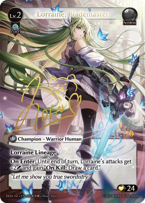 Lorraine, Blademaster (CUR)